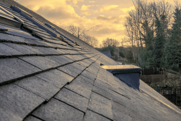 Slate roof lifespan on Gaithersburg home